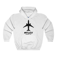 Boeing 787 #Flex Silhouette Hooded Sweatshirt