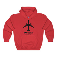 Boeing 787 #Flex Silhouette Hooded Sweatshirt