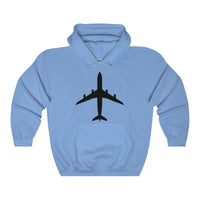 Airbus A340 Silhouette Hooded Sweatshirt