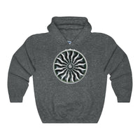 GE90 Jet Engine Hooded Sweatshirt