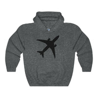 Boeing 787 Dreamliner Silhouette Hooded Sweatshirt