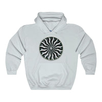 GE90 Jet Engine Hooded Sweatshirt