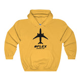 Boeing 787 #Flex Silhouette Hooded Sweatshirt