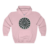 GE90 Jet Engine Hooded Sweatshirt