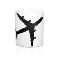 Airbus A340-300 Silhouette Mug