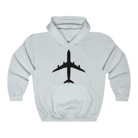 Airbus A340 Silhouette Hooded Sweatshirt