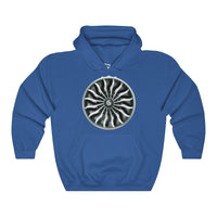 GE90 Jet Engine Hooded Sweatshirt