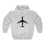 Airbus A340 Silhouette Hooded Sweatshirt