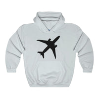 Boeing 787 Dreamliner Silhouette Hooded Sweatshirt