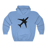 Boeing 787 Dreamliner Silhouette Hooded Sweatshirt