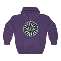 GE90 Jet Engine Hooded Sweatshirt