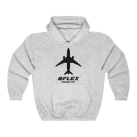 Boeing 787 #Flex Silhouette Hooded Sweatshirt