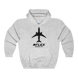 Boeing 787 #Flex Silhouette Hooded Sweatshirt