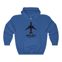 Boeing 787 #Flex Silhouette Hooded Sweatshirt