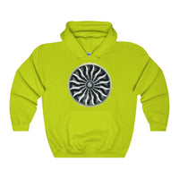 GE90 Jet Engine Hooded Sweatshirt