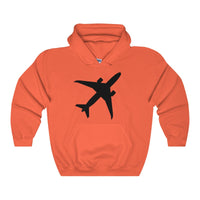 Boeing 787 Dreamliner Silhouette Hooded Sweatshirt