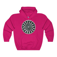 GE90 Jet Engine Hooded Sweatshirt