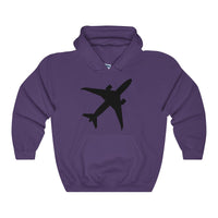 Boeing 787 Dreamliner Silhouette Hooded Sweatshirt