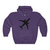 Boeing 787 Dreamliner Silhouette Hooded Sweatshirt