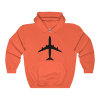 Airbus A340 Silhouette Hooded Sweatshirt