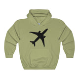 Boeing 787 Dreamliner Silhouette Hooded Sweatshirt