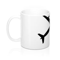 Airbus A340-300 Silhouette Mug