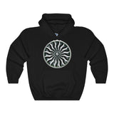 GE90 Jet Engine Hooded Sweatshirt