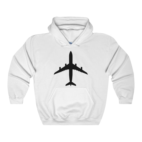 Airbus A340 Silhouette Hooded Sweatshirt