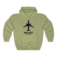 Boeing 787 #Flex Silhouette Hooded Sweatshirt