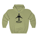 Boeing 787 #Flex Silhouette Hooded Sweatshirt