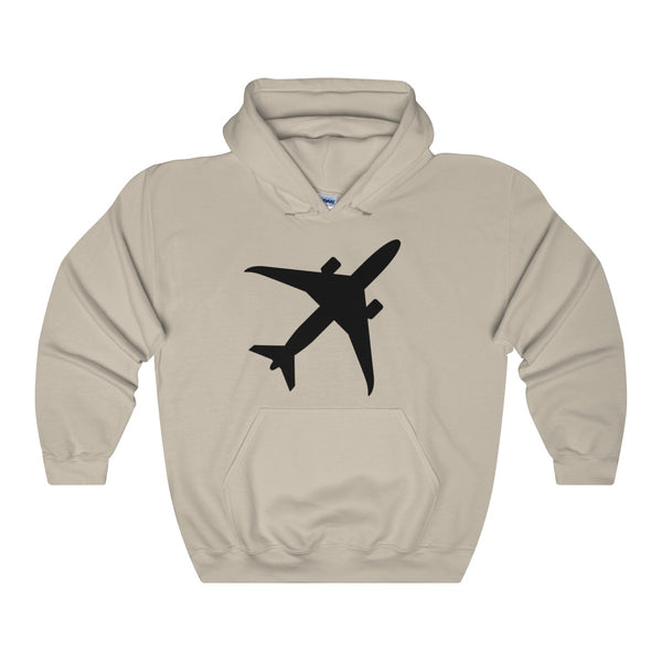 Boeing 787 Dreamliner Silhouette Hooded Sweatshirt