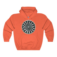 GE90 Jet Engine Hooded Sweatshirt