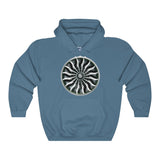 GE90 Jet Engine Hooded Sweatshirt