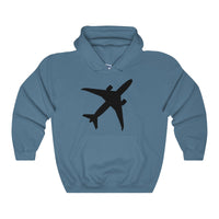 Boeing 787 Dreamliner Silhouette Hooded Sweatshirt