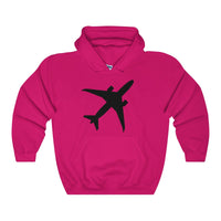 Boeing 787 Dreamliner Silhouette Hooded Sweatshirt