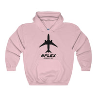 Boeing 787 #Flex Silhouette Hooded Sweatshirt