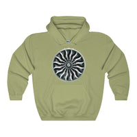 GE90 Jet Engine Hooded Sweatshirt