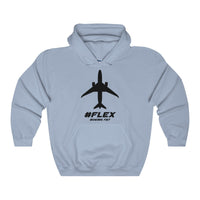 Boeing 787 #Flex Silhouette Hooded Sweatshirt