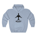 Boeing 787 #Flex Silhouette Hooded Sweatshirt