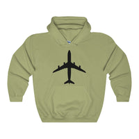 Airbus A340 Silhouette Hooded Sweatshirt